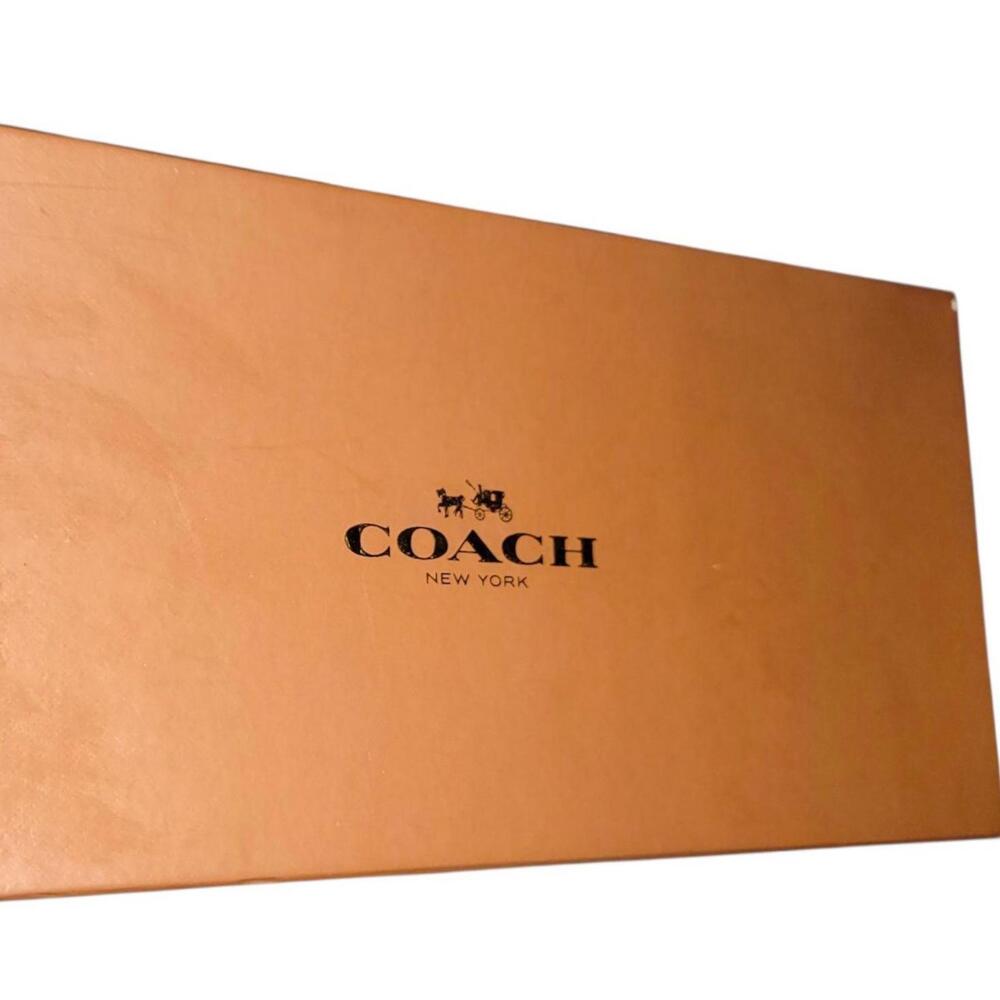 Coach Lara Studded Metallic Nude Gold Ballet Flats Shoes Women's Size 9.5B NEW - Picture 7 of 7